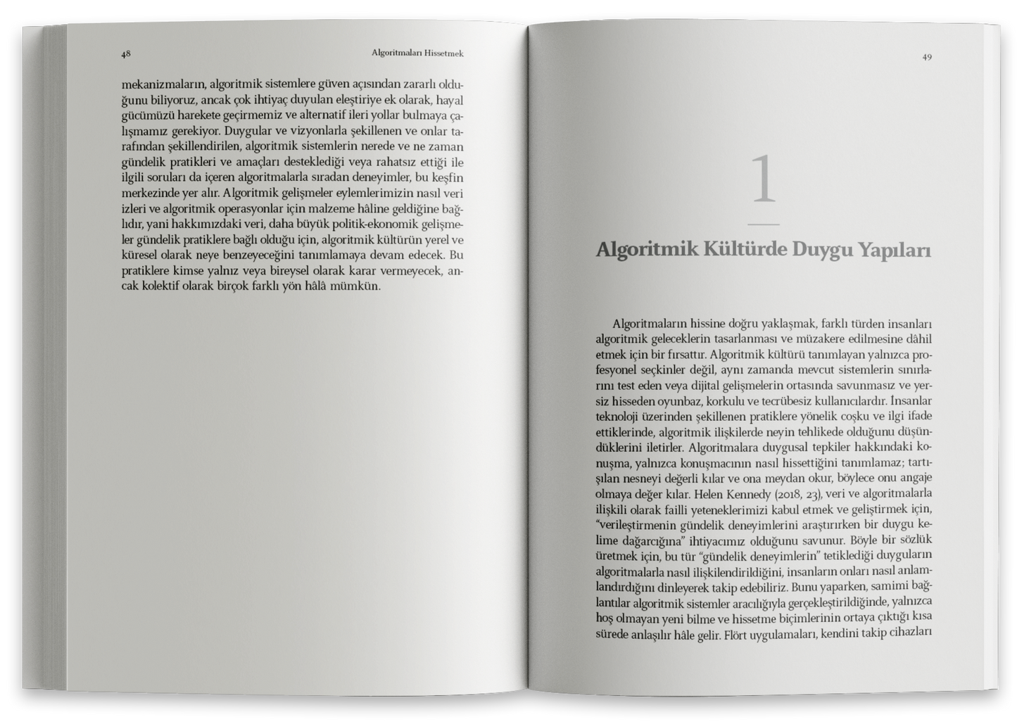 Algoritmaları Hissetmek