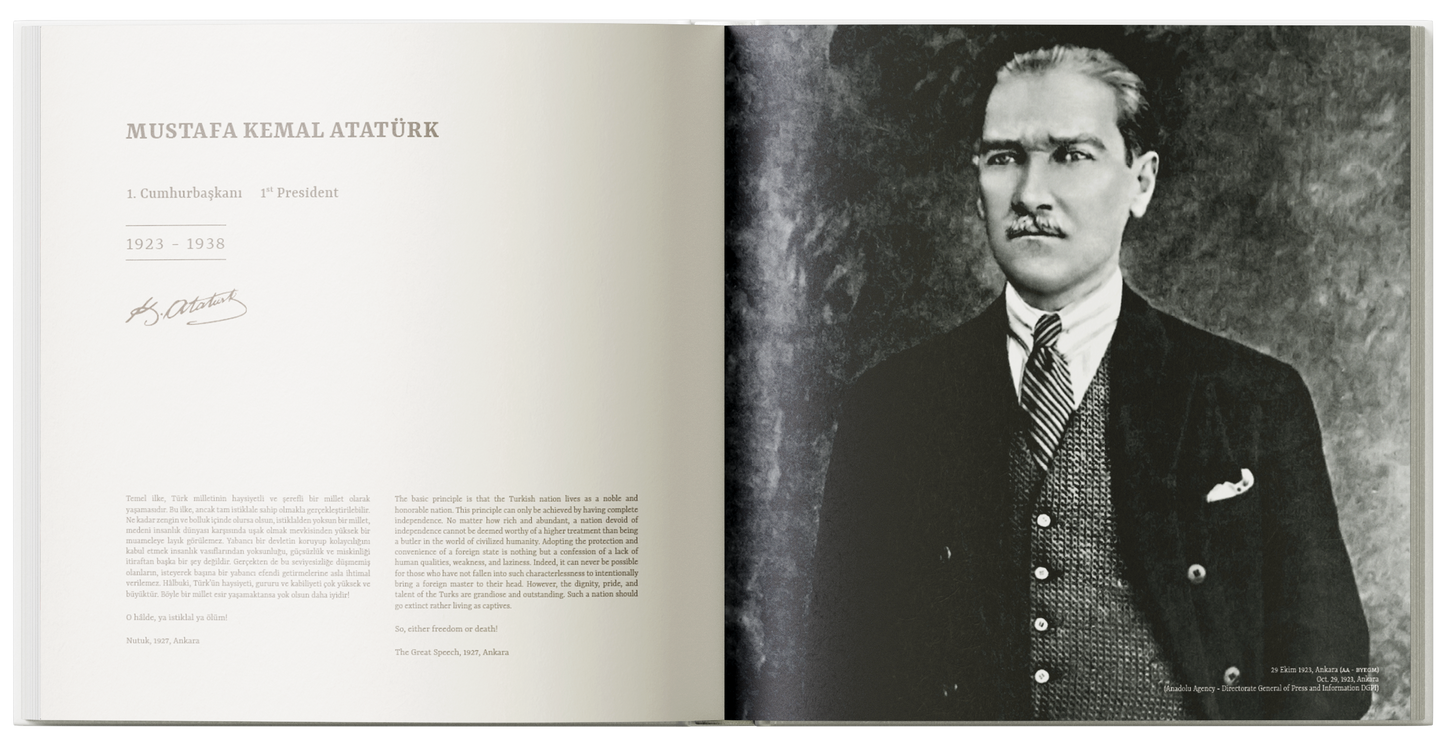 Atatürk'ten Erdoğan'a Cumhurbaşkanlarımız