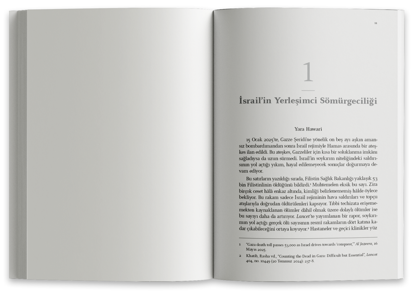 Gazze: Bir Soykırımın Hikâyesi