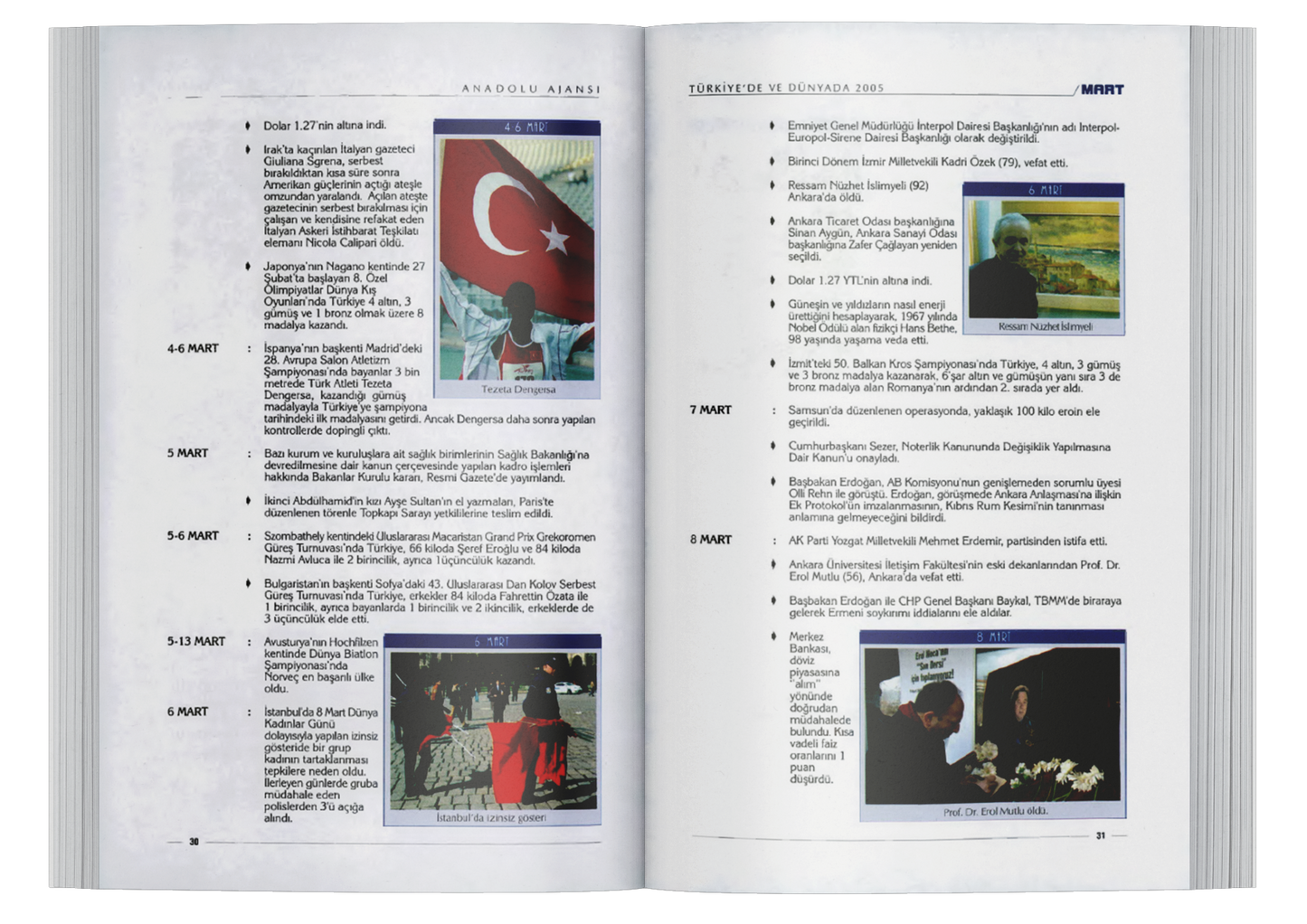 Türkiye'de ve Dünyada 2005