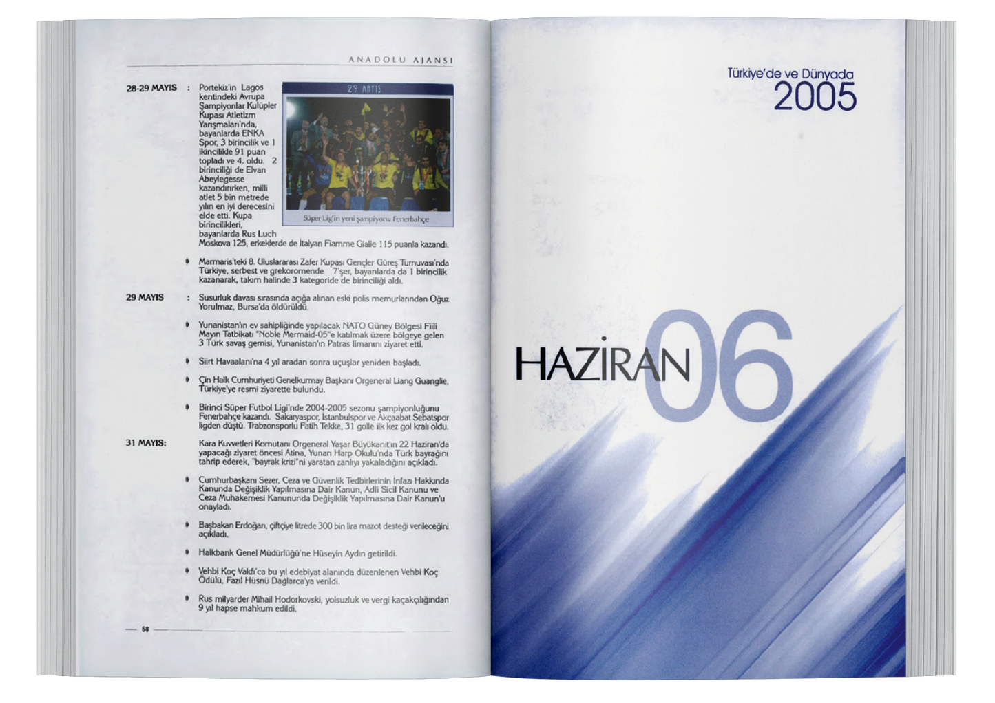 Türkiye'de ve Dünyada 2005