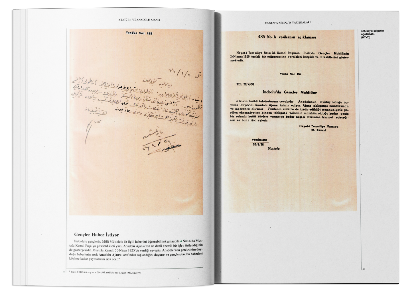 Atatürk ve Anadolu Ajansı